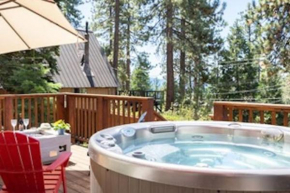 Lake Views, Pet-Friendly Cabin with Hot-Tub in King's Beach